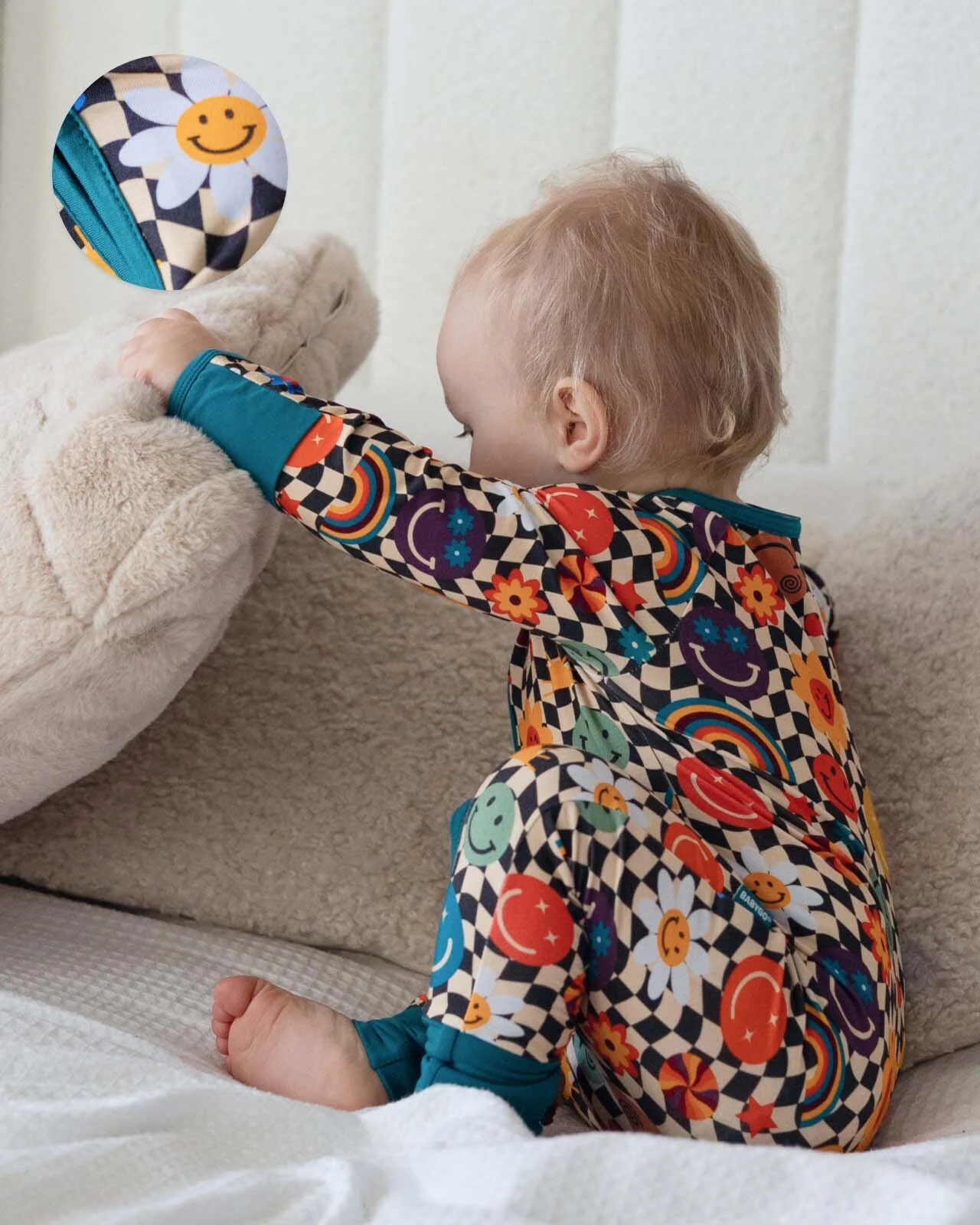 BABYGO® Groovy Zip Sleepsuit - Image 4