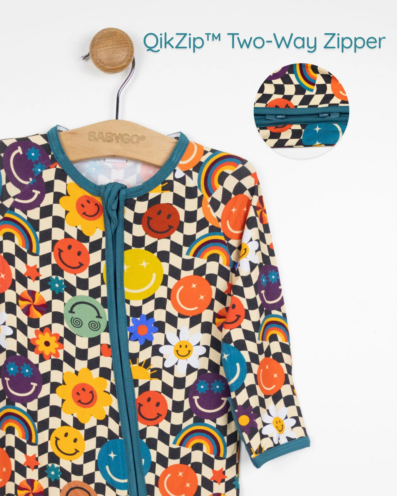 BABYGO® Groovy Zip Sleepsuit - Image 5