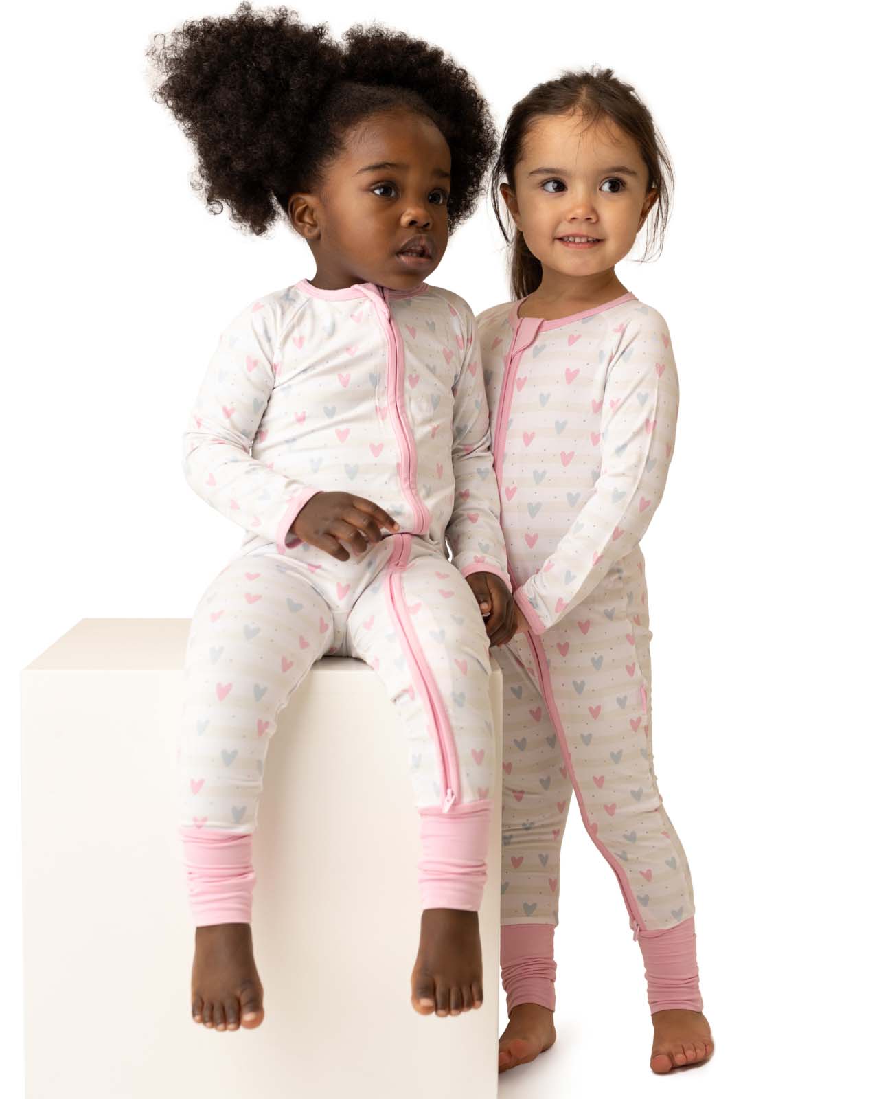 BABYGO® Heart Zip Sleepsuit - Image 6