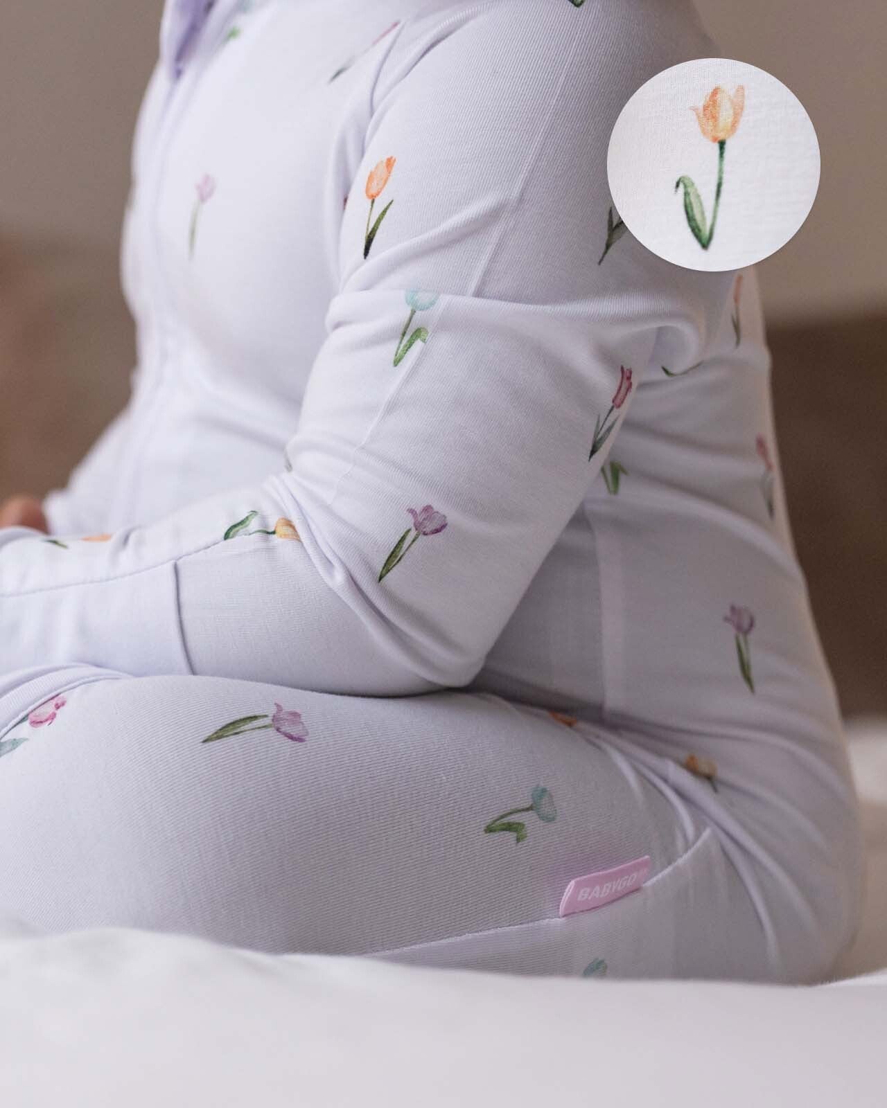BABYGO® Tulip Zip Sleepsuit - Image 4